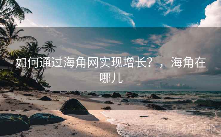 如何通过海角网实现增长？，海角在哪儿